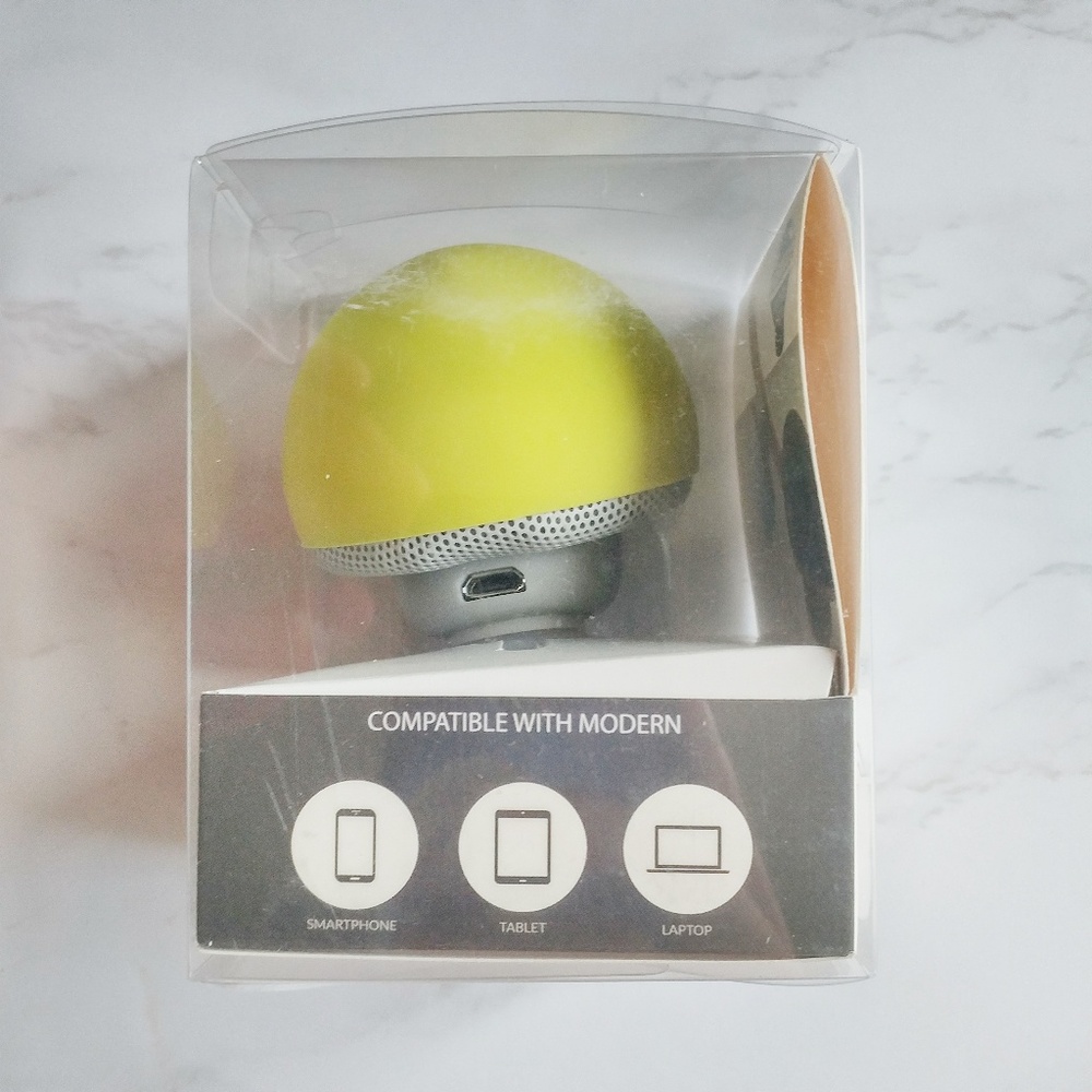 5/$15 Mushboom Mini Mushroom Bluetooth Speaker - Picture 5 of 7